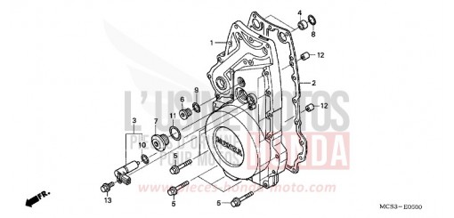 PANNEAU CARTER-MOTEUR AV. ST13004 de 2004